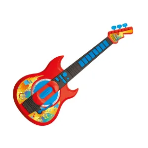 MaDe Gitara červená na batérie