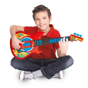MaDe Gitara červená na batérie