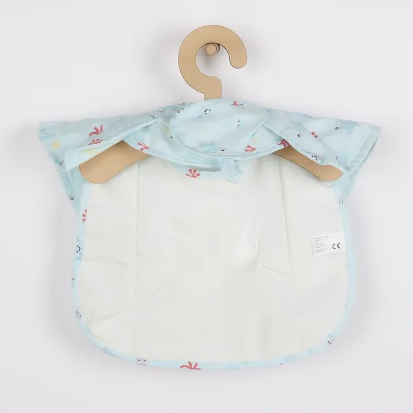 Luxusný podbradník New Baby 35x27 s volánikmi