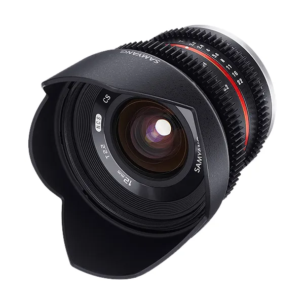 Objektív Samyang MF 12mm T2.2 Cine Video APS-C Canon M
