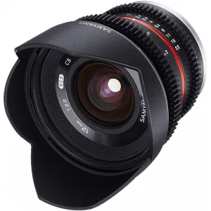 Objektív Samyang MF 12mm T2.2 Cine Video APS-C Canon M