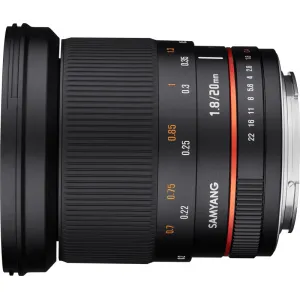 Samyang 20mm f/1.8 ED AS UMC Canon EF