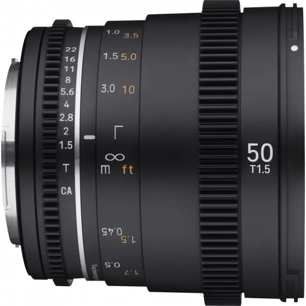 Samyang 50mm T1.5 VDSLR MK2 Sony FE
