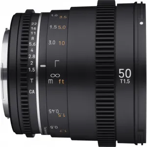 Samyang 50mm T1.5 VDSLR MK2 Sony FE