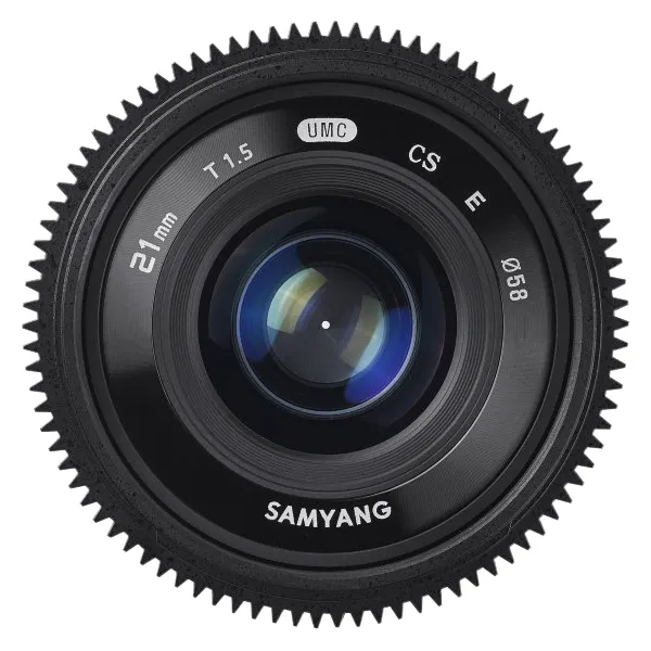 Objektív Samyang MF 21mm T1.5 Video APS-C Sony E