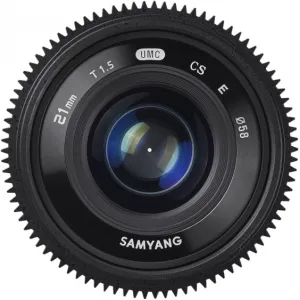 Objektív Samyang MF 21mm T1.5 Video APS-C Sony E