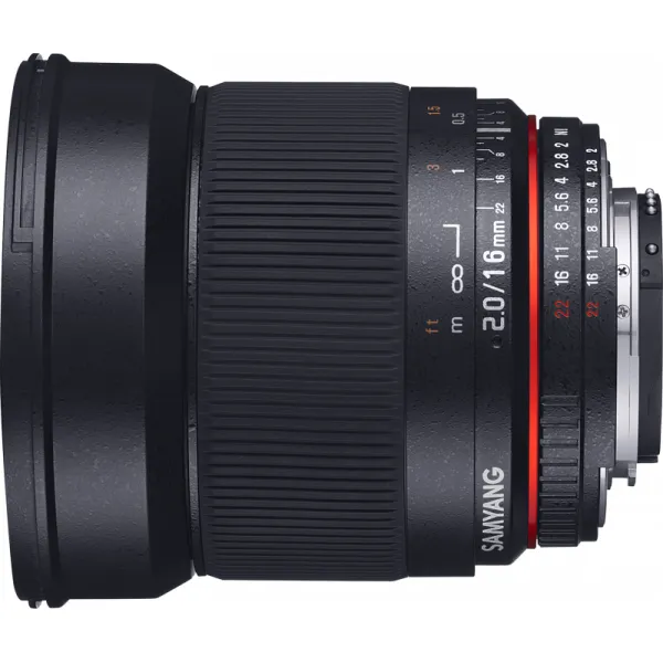 Samyang 16mm f/2.0 ED AS UMC CS Canon EF