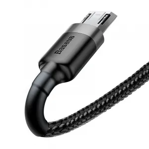 Baseus CAMKLF-CG1 Kábel Micro USB 2m, Čierny