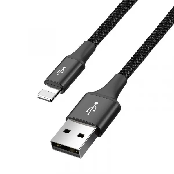 Kábel USB Baseus Fast 4w1 2xUSB-C / Lightning / Micro 3,5A 1,2m (černý) 018721