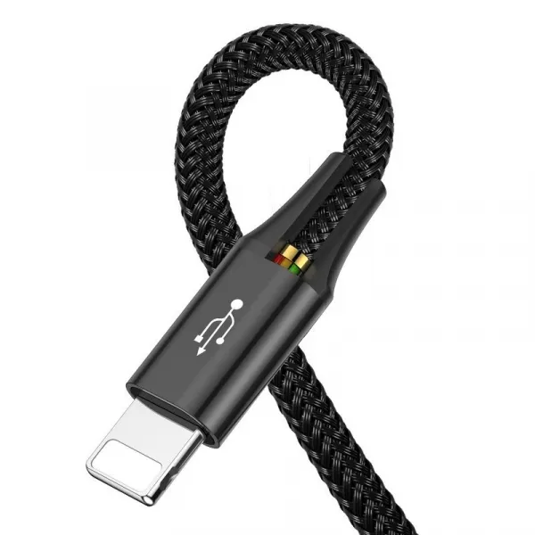 Kábel USB Baseus Fast 4w1 2xUSB-C / Lightning / Micro 3,5A 1,2m (černý) 018721