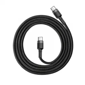 Baseus Cafule Datový Kábel USB-C 60W 1m Sivý