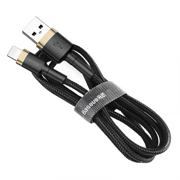 Baseus Cafule Nabíjací kábel USB-A / Lightning 2A 3m, Čierny
