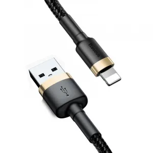 Baseus Cafule Nabíjací kábel USB-A / Lightning 2A 3m, Čierny