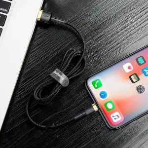 Baseus Cafule Nabíjací kábel USB-A / Lightning 2A 3m, Čierny