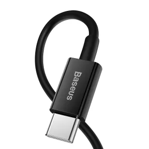 Rýchlonabíjací kábel Baseus Superior Series Type-C/Lightning 20W 2m Black