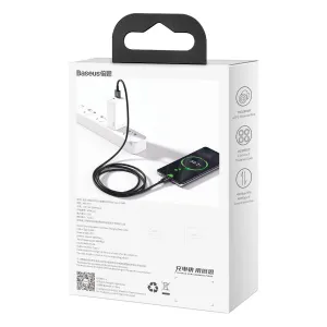 Kábel USB na USB-C Baseus Superior Series, 66 W, 2 m (čierny) 026623