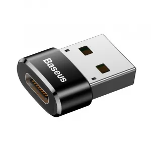 Adaptér Baseus USB-C na USB-A čierny Caaotg-01