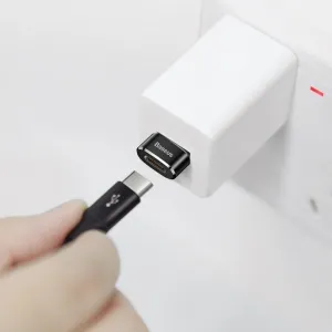 Adaptér Baseus USB-C na USB-A čierny Caaotg-01
