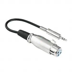 Hama audio redukcia XLR zásuvka - jack 3,5 mm stereo vidlica 85444290
