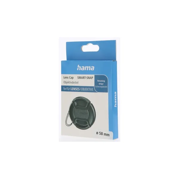 Hama krytka objektívu Smart-Snap, 58 mm 90021100