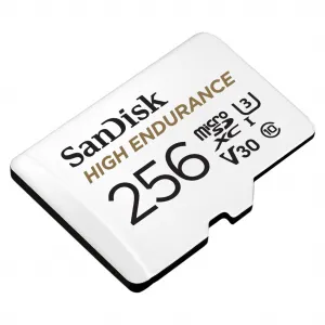 SanDisk microSDXC High Endurance Video 256 GB C 10 U3 V30, adaptér 85235110