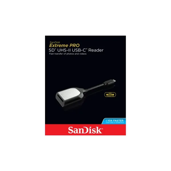 SanDisk čítačka EXTREME PRO typ C pre SD karty UHS-I a UHS-II 84717098