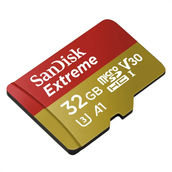 SanDisk Extreme micro SDHC 32 GB 100 MB/s A1 Class 10 UHS-I V30, adapter 85235110