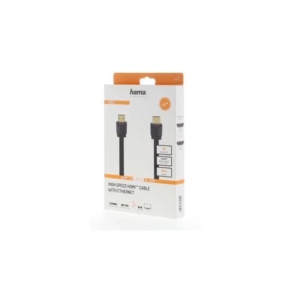 Hama HDMI kábel High Speed 4K 1,5 m, plochý Flexi-Slim 85444290