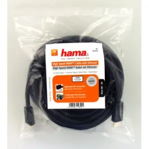 Hama HDMI kábel vidlica - vidlica, pozlátený, 3*, 15 m 85444290