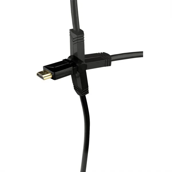 Hama HDMI kábel vidlica - vidlica, otočné vidlice (2 osi), pozlátený, 3*, 3 m 85444290