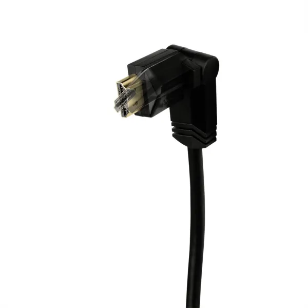 Hama HDMI kábel vidlica - vidlica, otočné vidlice (2 osi), pozlátený, 3*, 3 m 85444290