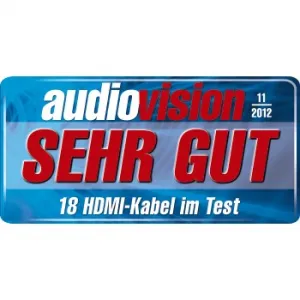 Hama HDMI kábel vidlica-vidlica, 5 m, pozlát., ferit. filtre, kovové vidlice, opletený,... 85444290