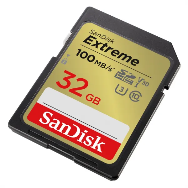 SanDisk Extreme 32 GB Memory Card up to 100 MB/s, UHS-I, Class 10, U3, V30 85235110