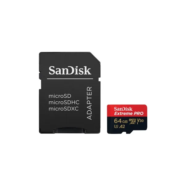 SanDisk Extreme PRO microSDXC 64GB pamäťová karta Sdsqxcu-064G-GN6MA