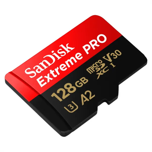SanDisk Extreme PRO microSDXC 128 GB + SD Adapter 200 MB/s and 90 MB/s  A2 C10 V30... 85235110