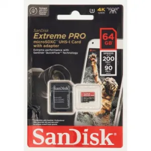SanDisk Extreme PRO microSDXC 64GB pamäťová karta Sdsqxcu-064G-GN6MA