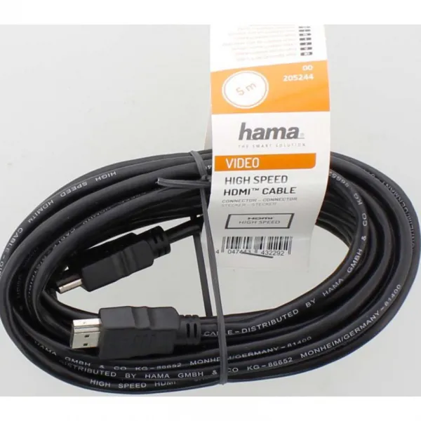 Hama HDMI kábel 5 m, nebalený 85444290