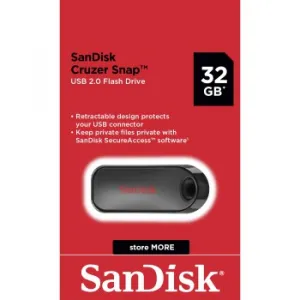 SanDisk Flash disk 32GB Cruzer Snap, USB 2.