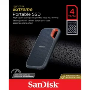 SanDisk Externý SSD disk 4TB Extreme Portable (R1050 / W1000MB/s) USB 3.2