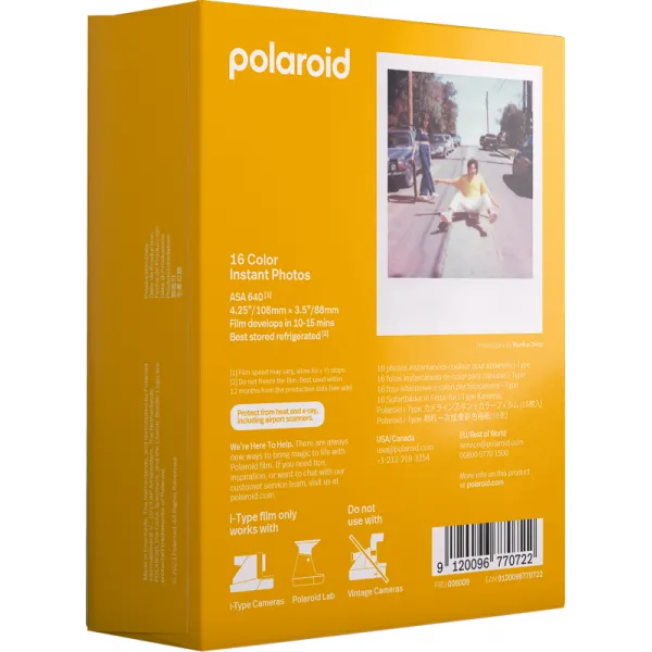 Polaroid Color film for I-type 2-pack