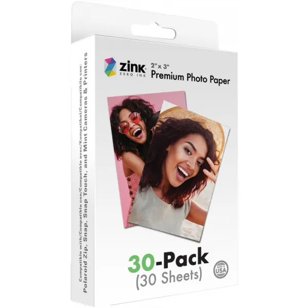 Polaroid Zink Media 2x3" 30 pack