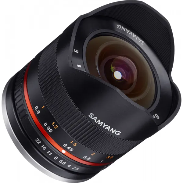 Objektív Samyang MF 8mm F2.8 Fisheye II APS-C Sony E (Black)