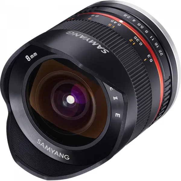 Objektív Samyang MF 8mm F2.8 Fisheye II APS-C Sony E (Black)
