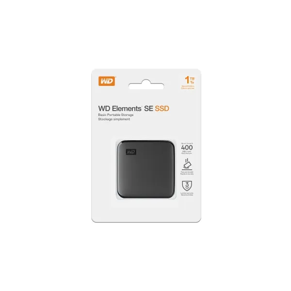 SanDisk WD Elements SE Externý SSD disk 1 TB USB 3.2 400 MB/s