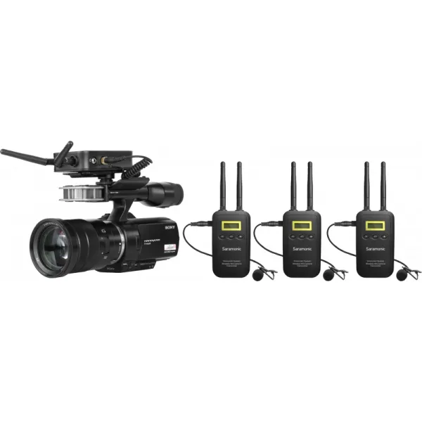 Bezdrôtový systém Saramonic VmicLink5(TX+TX+TX+RX)