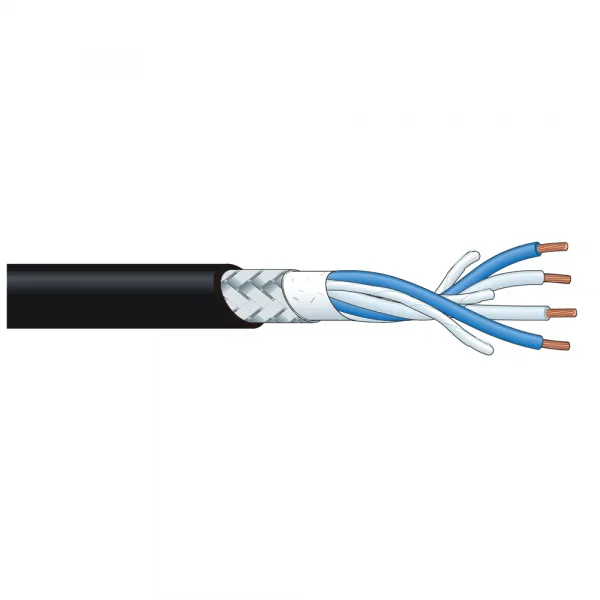 Canare L-4E6S mikrofón Star Quad 6,0 mm, XLR (M) / XLR (F) 2 m 19874