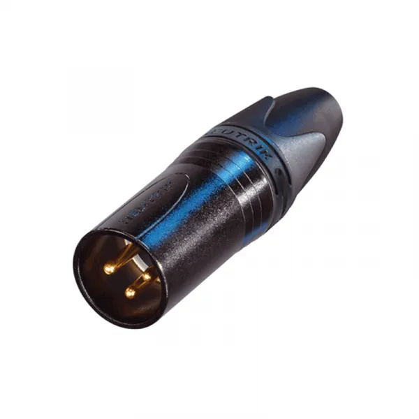 Canare L-2T2S mikrofónový kábel 6,0 mm, XLR (M) / JACK TRS 6,3 mm 4 m, BLK 16328