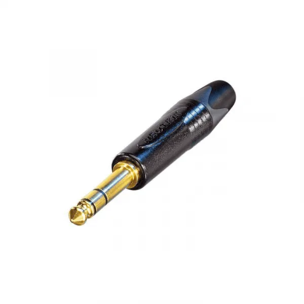 Canare L-2T2S mikrofónový kábel 6,0 mm, XLR (M) / JACK TRS 6,3 mm 4 m, BLK 16328