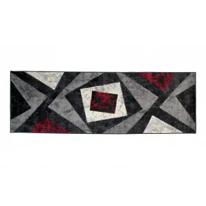 DECOREUM Koberec K855A  čierna Rozmery (v): 130x190