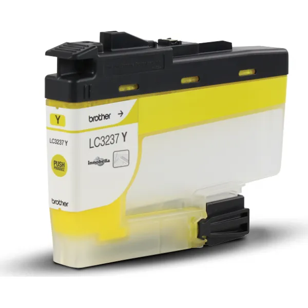 BROTHER LC-3237 (LC3237Y), originálna cartridge, žltá, 1500 strán, Pre tlačiareň: BROTHER MFC-J5945DW, BROTHER MFC-J6945DW, BROTHER MFC-J6947DW
